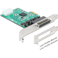 DELOCK 4x Soros port bővítő kártya PCI-E (89335) (89335)