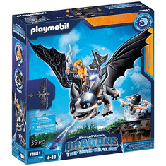 Playmobil Playmobil: Dragons Nine Realms - Thunder & Tom (71081) (pm71081)