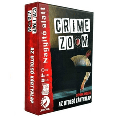 Asmodee Crime Zoom: Nagyító alatt – Az utolsó kártyalap társasjáték (LDG10007) (LDG10007)