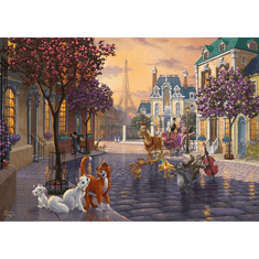 Schmidt Disney, Macskarisztokraták 1000 db-os puzzle (59690) (SC59690)