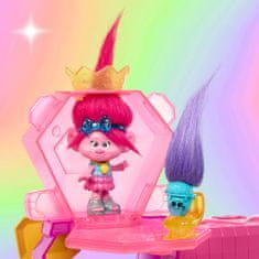 Mattel Trolls Crystal Club és Little Poppy kis baba játékkészlet HNF24