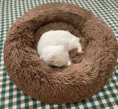 HARLEY® Kutya fekhely, rózsaszín kutya ágy, 60 cm-es kisállat fekhely, kényelmes kutya párna | COMFYDEN 