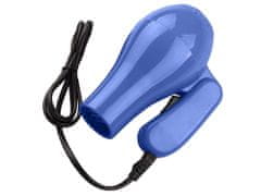 Verk 01704 Skládací cestovní fén na vlasy 850 W modrá