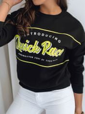Dstreet Női kapucnis pulóver Race fekete XL