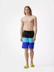 4F Férfi rövidnadrág fürdőruha Yulare kék fekete XL