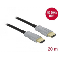 DELOCK Aktív optikai kábel HDMI, 4K, 60 Hz 20m, (85015) (DE85015)