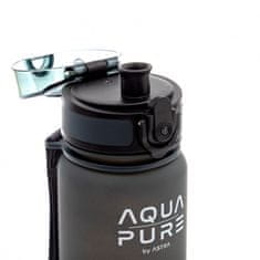 Astra Egészséges palack AQUA PURE by 400 ml - szürke/fekete, 511023005