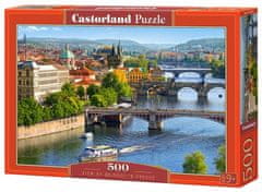 Castorland Puzzle Prágai hidak 500 darabos puzzle