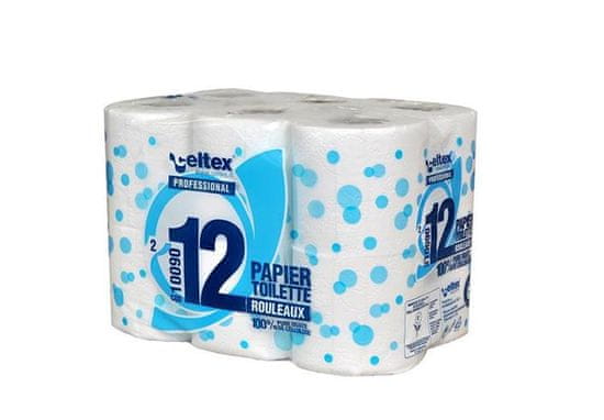 Celtex WC papír Professional 180 2 rétegű fehér - 12 db