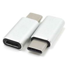 PremiumCord adapter USB-C - microUSB 2.0 female