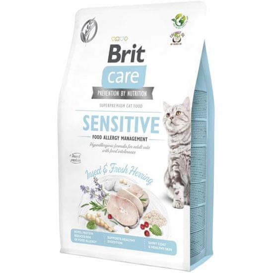 Brit Care Cat Grain-Free Insect Food Allergiamentesítés 2 kg