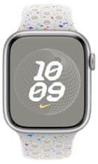 Apple 45mm Pure Platinum Nike Sport Band - S/M (MUV03ZM/A)