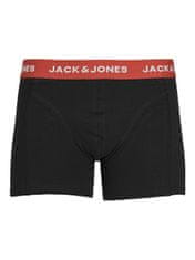 Jack&Jones 3 PACK - férfi alsónadrág JACMARVIN 12237286 Black (Méret M)