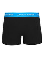 Jack&Jones 3 PACK - férfi alsónadrág JACMARVIN 12237286 Black (Méret XL)