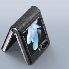 Dux Ducis Bril könyv tok Samsung Galaxy Z Flip 5 5G, fekete