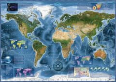 Heye Rejtvény A világ műholdas térképe 2000 darab