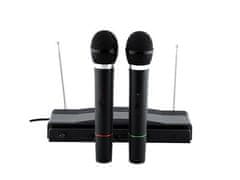 MeryStyle Vezeték nélküli mikrofon szett - Karaokéhoz, beszédekhez 2 db/mikrofonnal +vevőegység