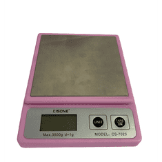 MeryStyle Cisone konyhai mérleg 3,5 kg - Rózsaszín színben - CS7023