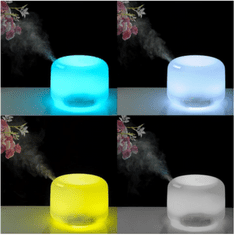 MeryStyle Aromaterápiás diffuzor ultrahangos rezgéssel 7 LED-es lámpával - 300 ml 