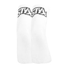 Styx 5PACK fehér boka zokni (5HK1061) - méret M