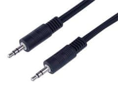 PremiumCord kábel Jack 3,5 mm-es M/M 1m