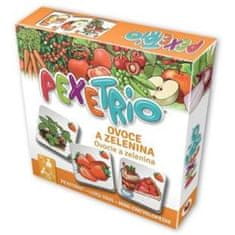 Pexetrio - Gyümölcs és zöldség játék + könyv