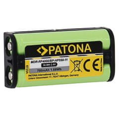 PATONA akkumulátor a Sony BP-HP550-11 700mAh Ni-Mh 2.4V MDR-RF4000 fejhallgatóhoz