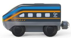 Hape Akkumulátoros Intercity mozdony, fekete színű