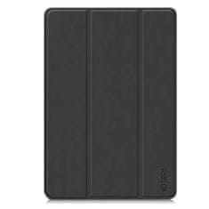 TKG Tablettok XIAOMI PAD 6 (11,0 coll) - fekete smart case tablet tok, átlátszó hátlappal, ceruza tartóval