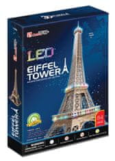CubicFun Megvilágított 3D puzzle Eiffel-torony 84 darab