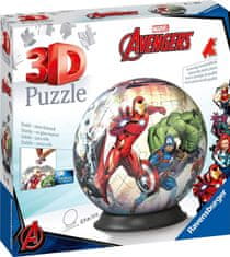 Avengers RAVENSBURGER 3D Puzzleball Marvel: Bosszúállók 73 darab