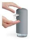 Compactor Clever szappanhab adagoló, ABS + tartós PETG műanyag - szürke, 360 ml, RAN9648