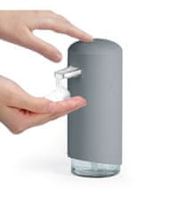 Compactor Clever szappanhab adagoló, ABS + tartós PETG műanyag - szürke, 360 ml, RAN9648