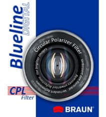 BRAUN C-PL BlueLine polarizációs szűrő 46 mm