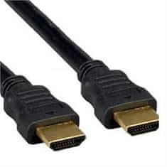 Gembird HDMI-HDMI kábel 1m, 1.4, M/M árnyékolt, aranyozott érintkezőkkel, fekete színű