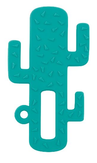 Minikoioi szilikon kaktusz rágóka - zöld