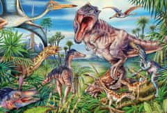 Schmidt Puzzle Dinoszauruszok között 60 darab