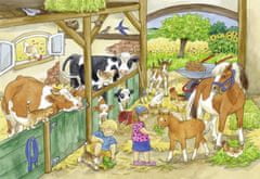 Ravensburger Farm Day Puzzle 2x24 darab