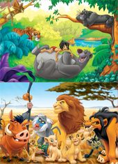 EDUCA Fa kirakó Disney Animal Friends 2x50 darab