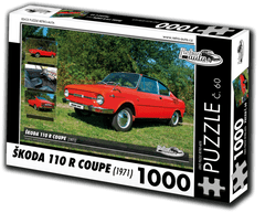 RETRO-AUTA Puzzle No. 60 Skoda 110 R Coupe (1971) 1000 darab