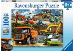 Ravensburger Puzzle - Építőipari járművek 100 darab