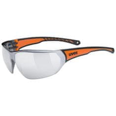 Uvex Sportstyle 204 fekete/narancssárga védőszemüveg