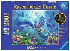 Ravensburger Világító puzzle Víz alatti paradicsom XXL 200 darab