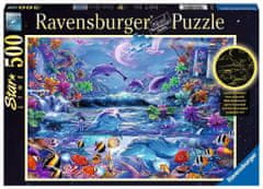 Ravensburger Magic Full Moon megvilágított puzzle 500 darabos puzzle