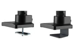 Neomounts Select NM-D775BLACKPLUS/Curved Display Holder/Table/10-49"/Clamp/VESA 100X100/terhelhetőség 10kg/gázdugattyú/fekete