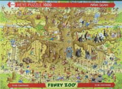 Heye Crazy Zoo Puzzle: Monkey Run 1000 db