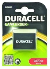 Duracell akkumulátor - DR9689 Canon BP-808-hoz, fekete, 850 mAh, 7.4V