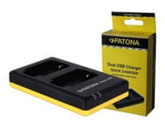 PATONA Photo kettős gyorstöltő Olympus PS-BLN1 USB