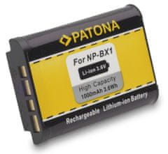 PATONA akkumulátor a Sony NP-BX1 1000mAh-hez