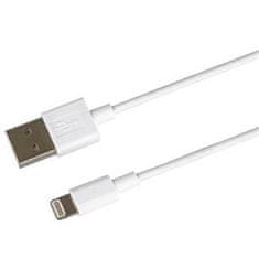 PremiumCord Lightning iPhone töltő és szinkronizáló MFI kábel, 8pin-USB A, 0,5m